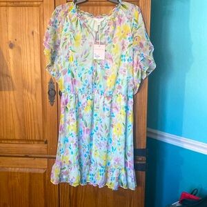 Laura Conrad NWT summer dress women’s size xxlg